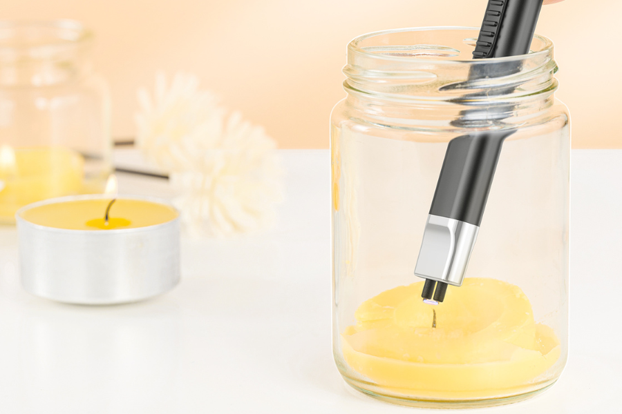 How to Light a Deep Jar Candle Without Burning Your Fingers